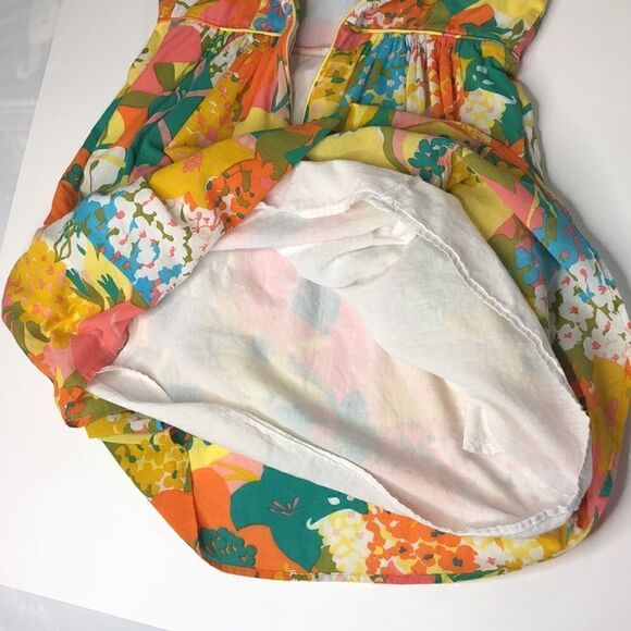 Tori Richard Honolulu Sleeveless Floral Sundress – Tropical Resort Wear - Picture 11 of 11